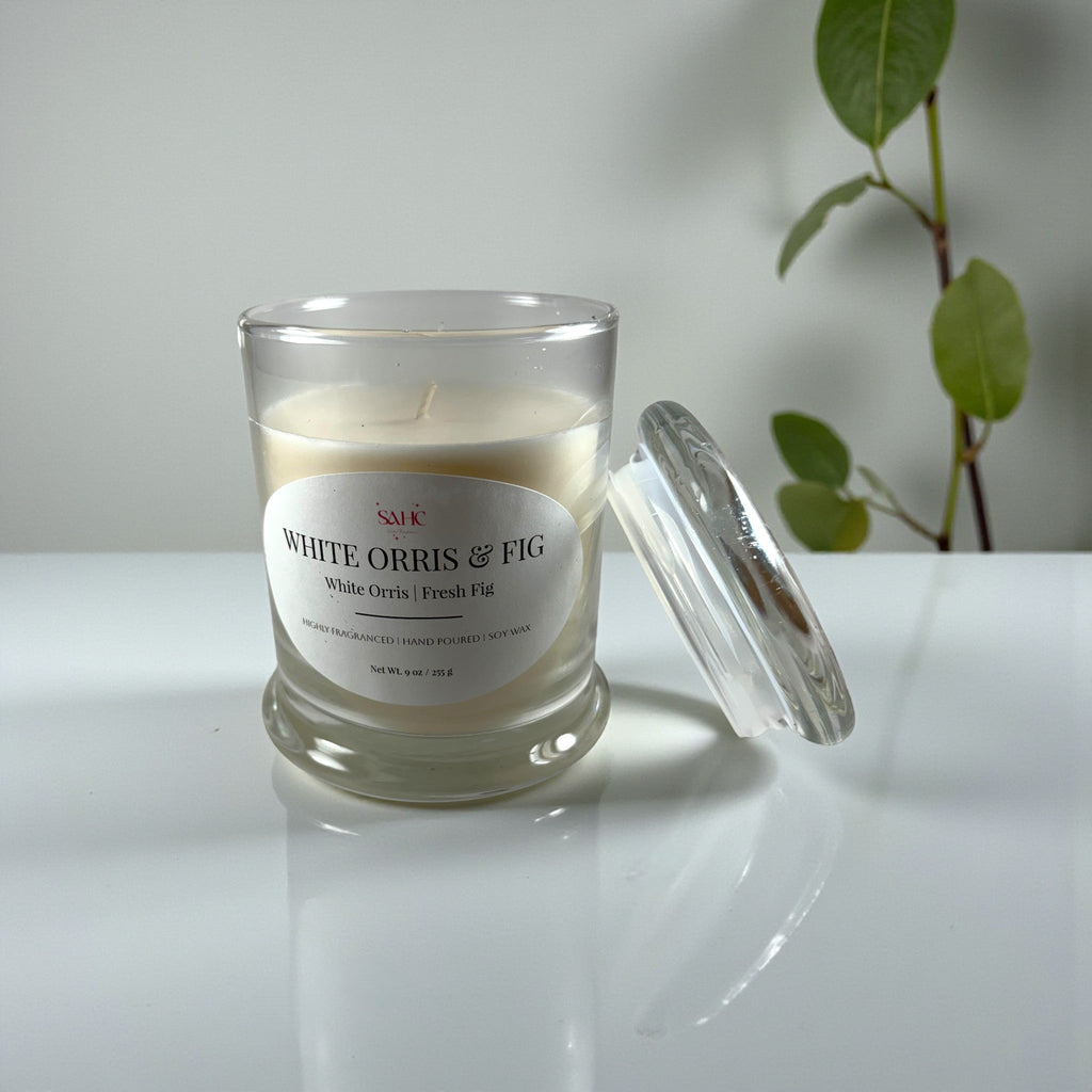 White Orris & Fig | Hand-Poured Candle