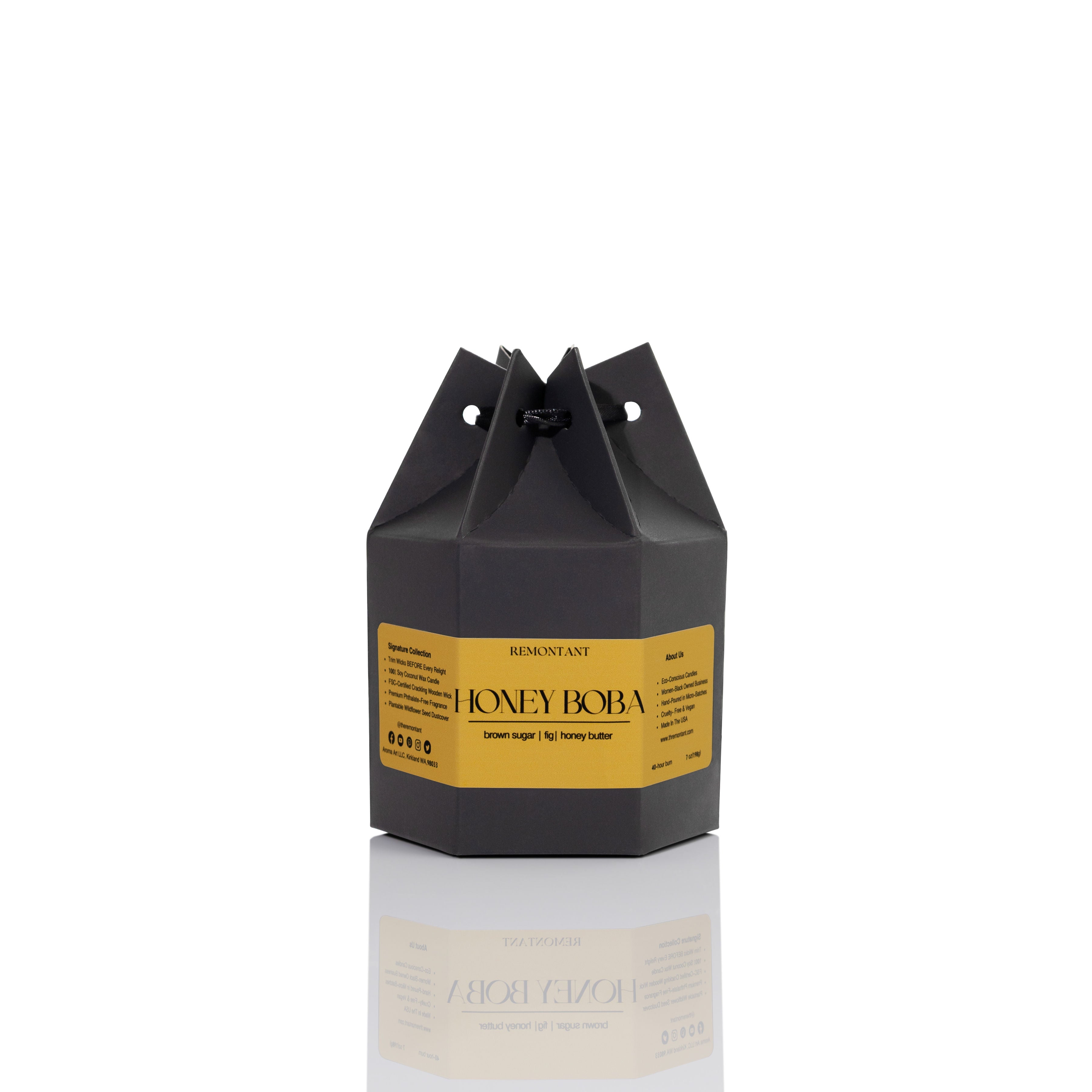 Honey Boba Candle | Brown Sugar · Fig · Honey Butter
