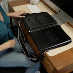 Tailored Tablet Case with Crossbody Strap & Pouch — A Gift She'll Use Every Day