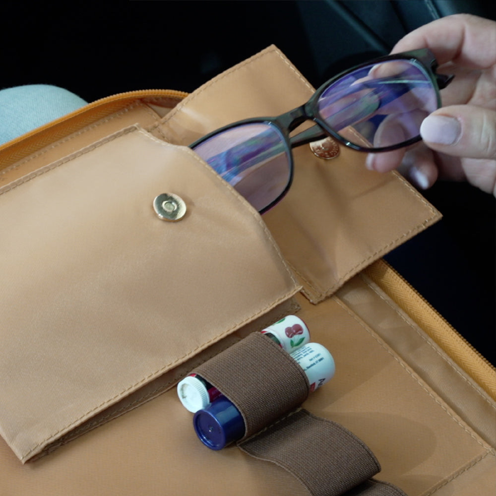 Tailored Tablet Case with Crossbody Strap & Pouch — A Gift She'll Use Every Day