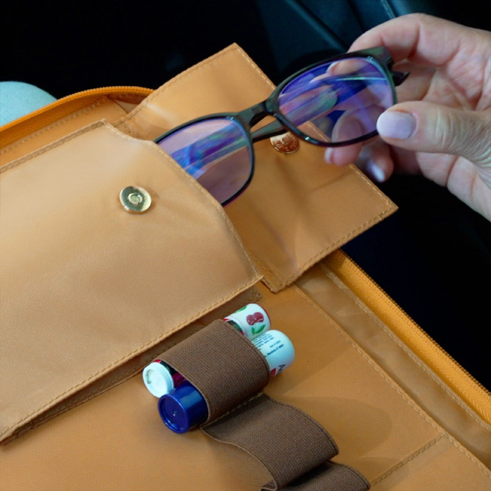 Tailored Tablet Case with Crossbody Strap & Pouch — A Gift She'll Use Every Day