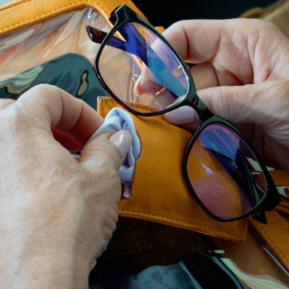 Tailored Tablet Case with Crossbody Strap & Pouch — A Gift She'll Use Every Day