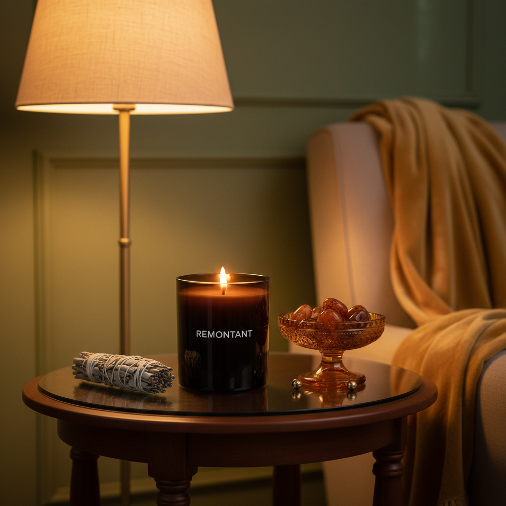 Blue Sage Candle Grandma Lifestyle