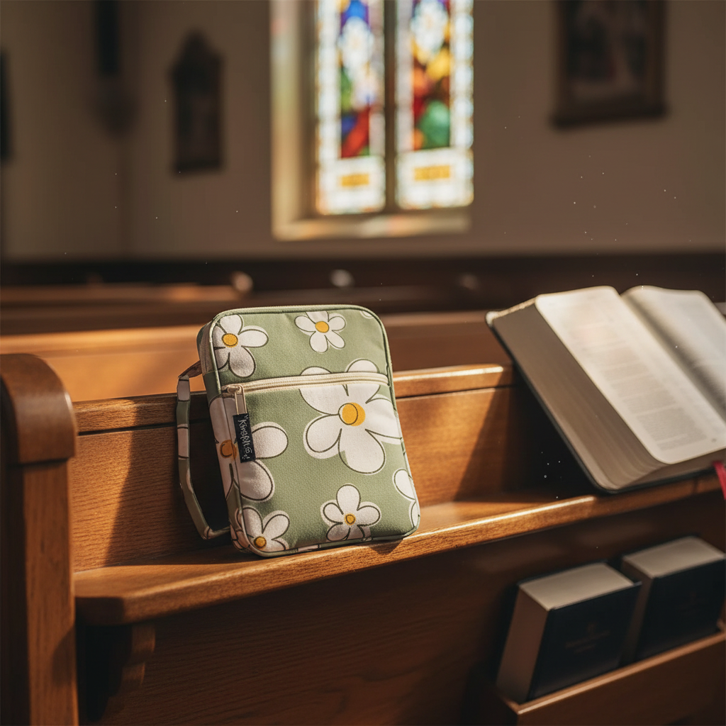 Daisy Grace Bible Cover - Church