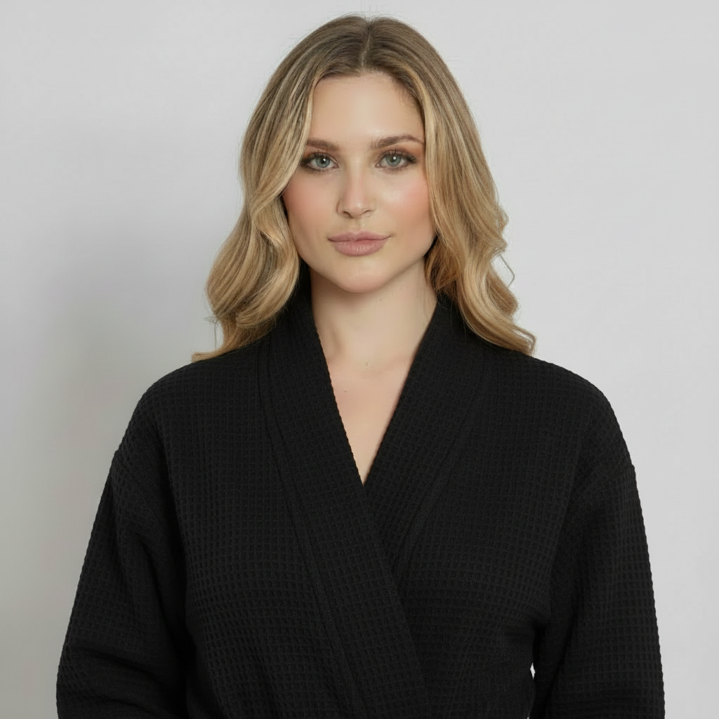 Waffle Robe Womens – Lightweight, Quick-Dry Spa Comfort