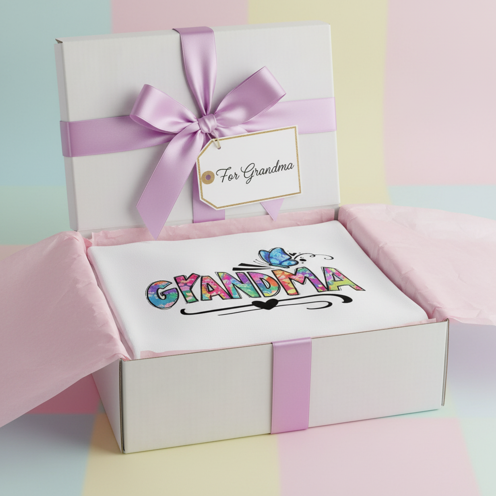Gift Box Mockup