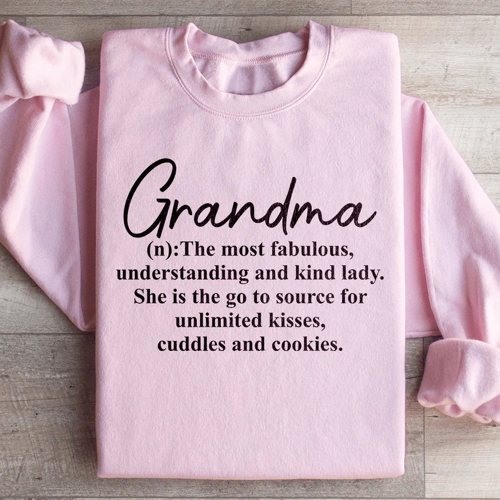 Grandma Sweatshirt – Famous, Understanding & Kind – Cozy Gift for Grandma