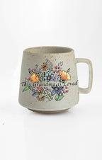 This Grandma Is Loved Mug – Floral Hummingbird Gift for Grandma