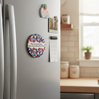 Lifestyle on fridge