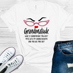 Grandmatude Graphic Tee – The Perfect Gift for Grandma