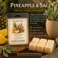 Pineapple and Sage Soy Wax Melts