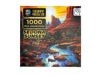 Sedona Sunset 1000 Piece Jigsaw Puzzle | Trippy Puzzle Co