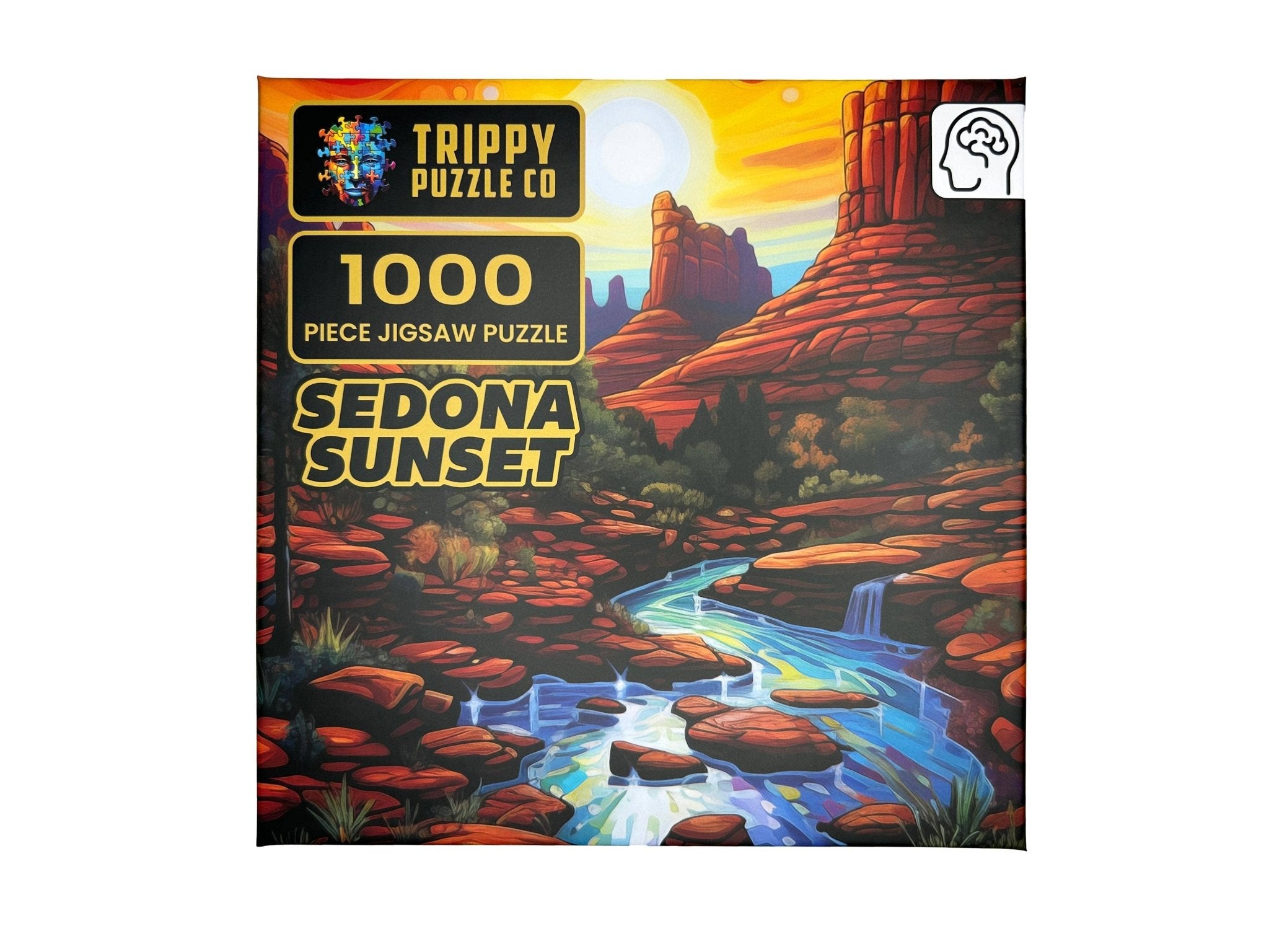 Sedona Sunset 1000 Piece Jigsaw Puzzle | Trippy Puzzle Co