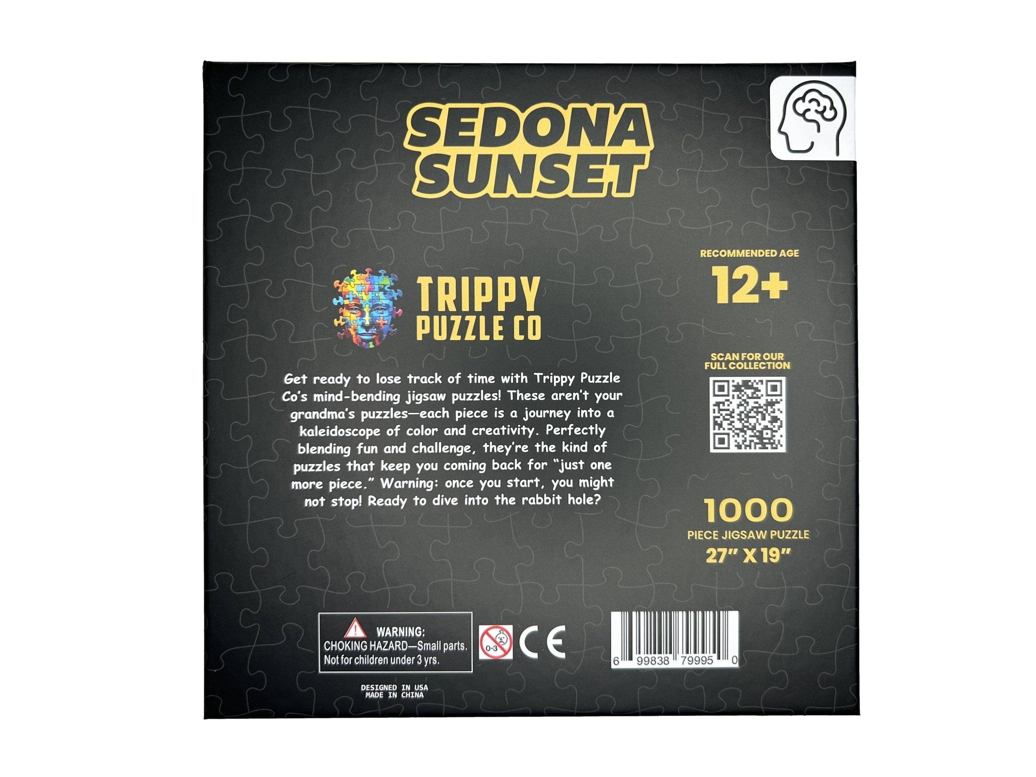 Sedona Sunset 1000 Piece Jigsaw Puzzle | Trippy Puzzle Co