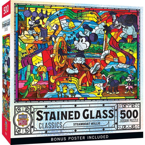 Steamboat Willie 500 Piece Jigsaw Puzzle | Masterpieces