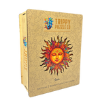 Sun Shaped 300 Piece Wooden Jigsaw Puzzle | Trippy Puzzle Co