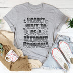 I Can't Wait to Be a Tattooed Grandma — A Tee for the Boldest Grandma Around