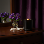 Violet Night Candle Lifestyle