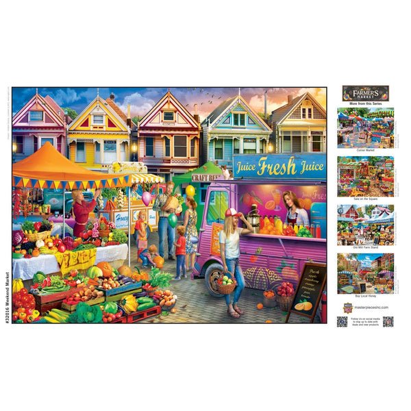 Weekend Market 750 Piece Jigsaw Puzzle | Masterpieces