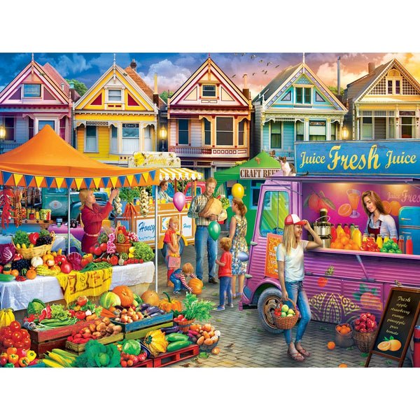 Weekend Market 750 Piece Jigsaw Puzzle | Masterpieces